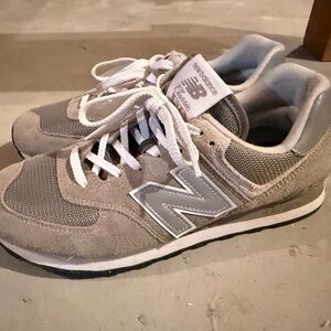 New Balance 574 Grey Suede Sneaker